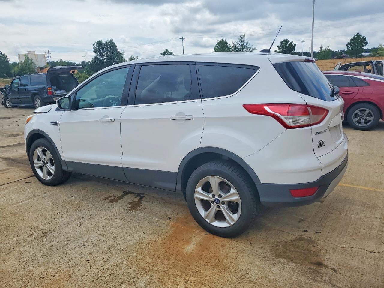 2014 Ford Escape Se Белый vin: 1FMCU9GX1EUC23796