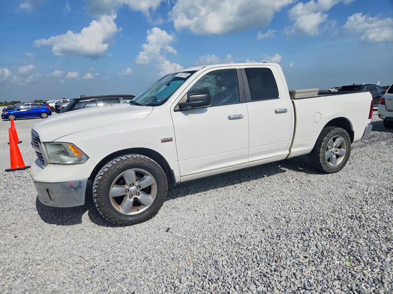 2014 Ram 1500 Slt Белый vin: 1C6RR6GT0ES332619