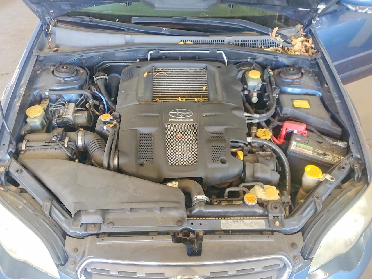 2007 Subaru Legacy Outback Синий vin: 4S4BP63C474305240