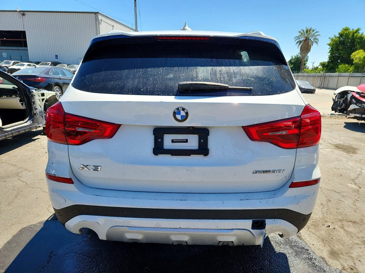 2019 Bmw X3 Sdrive30i White vin: 5UXTR7C56KLR50916
