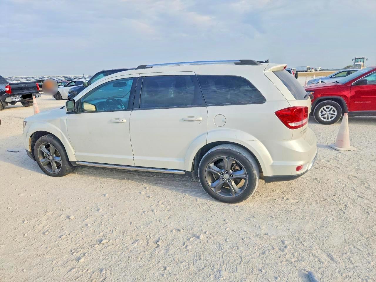 2015 Dodge Journey Crossroad Кремовый vin: 3C4PDCGG0FT606238