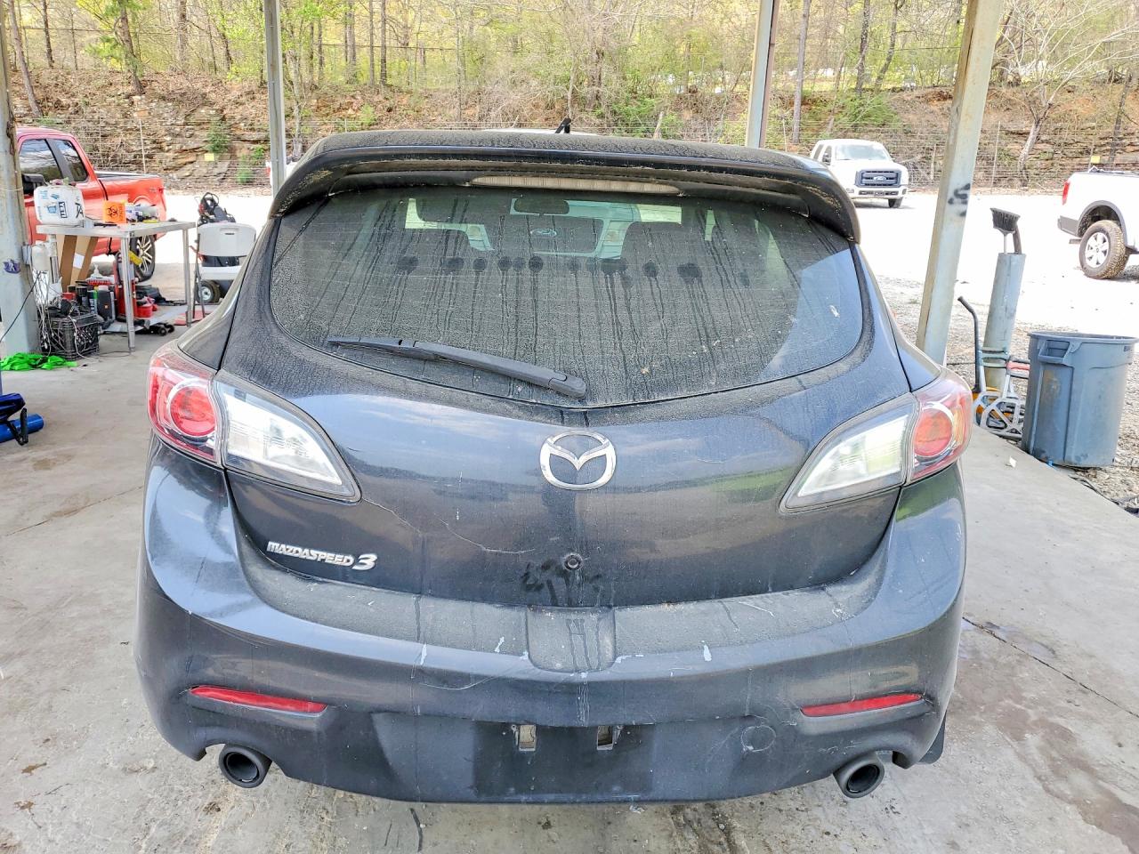 2013 Mazda Speed 3 Black vin: JM1BL1L37D1709083