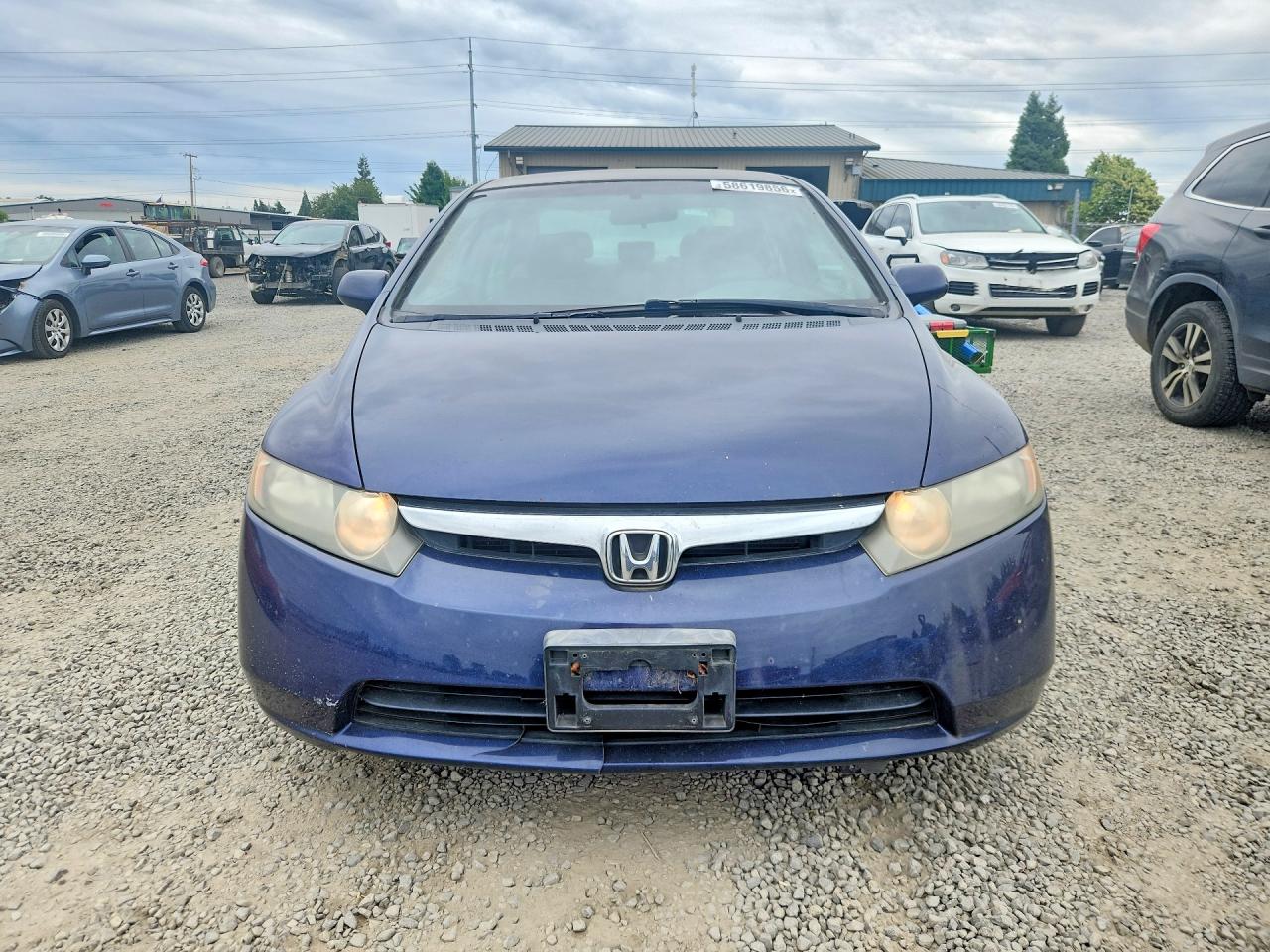 2006 Honda Civic Lx Blue vin: 1HGFA16526L137188