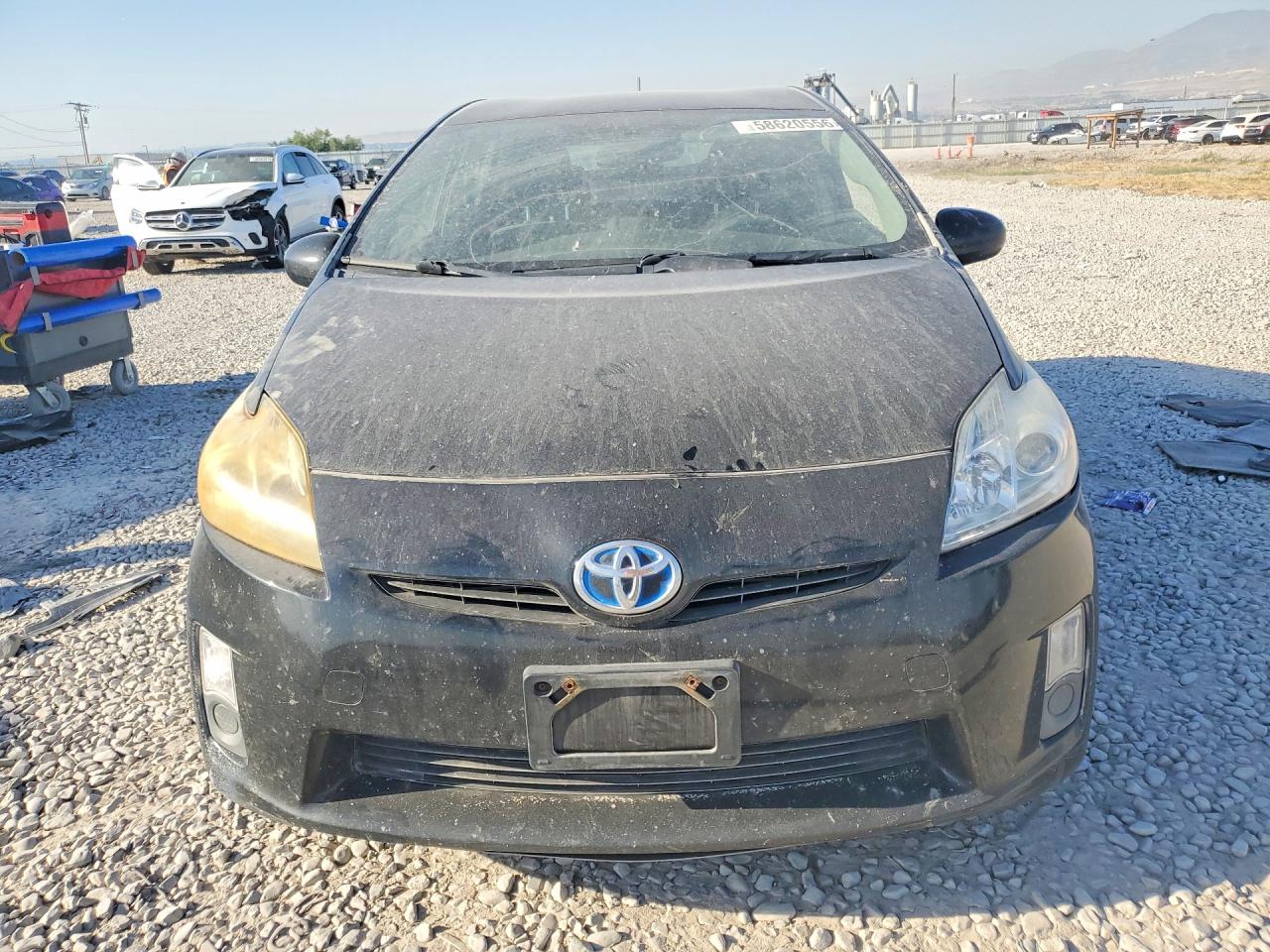 2010 Toyota Prius Ii Black vin: JTDKN3DU8A0199051
