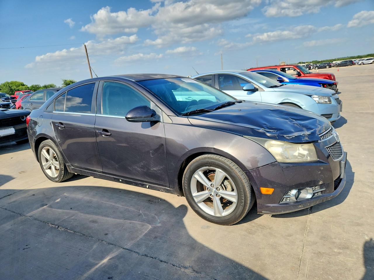 2014 Chevrolet Cruze Lt Серый vin: 1G1PE5SB1E7327736