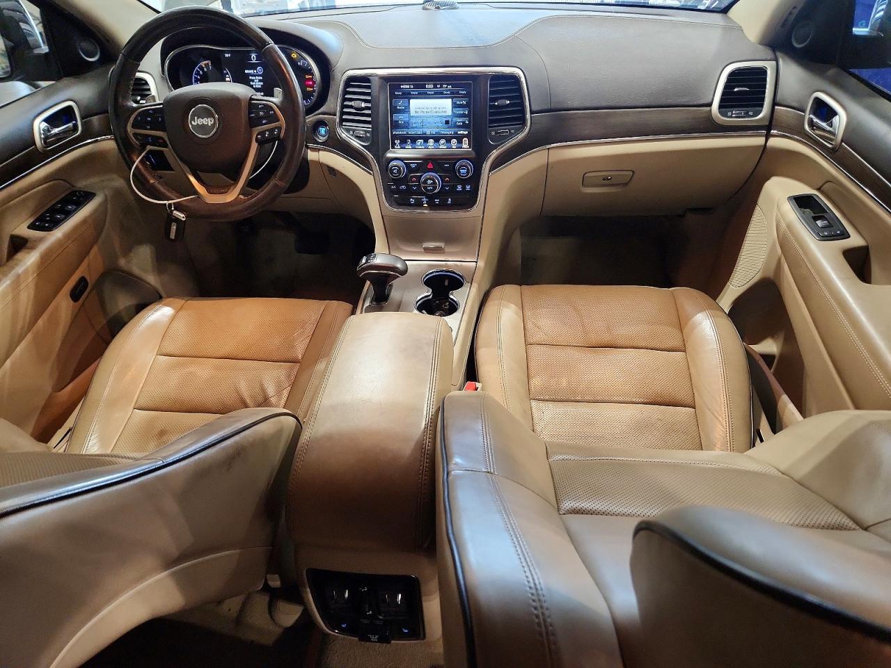 2014 Jeep Grand Cherokee Overland Black vin: 1C4RJFCT7EC105590