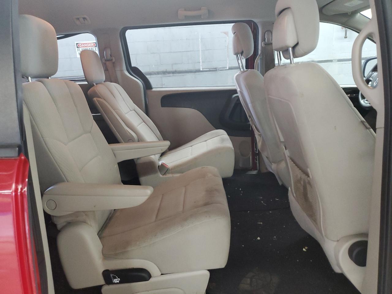 2012 Dodge Grand Caravan Se Красный vin: 2C4RDGBG8CR200391