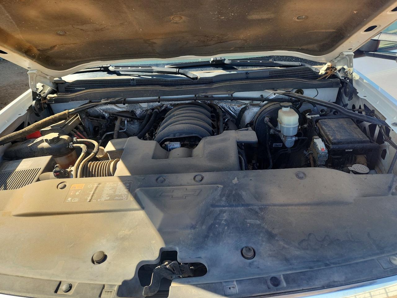 2014 Chevrolet Silverado K1500 White vin: 3GCUKPEC9EG423198