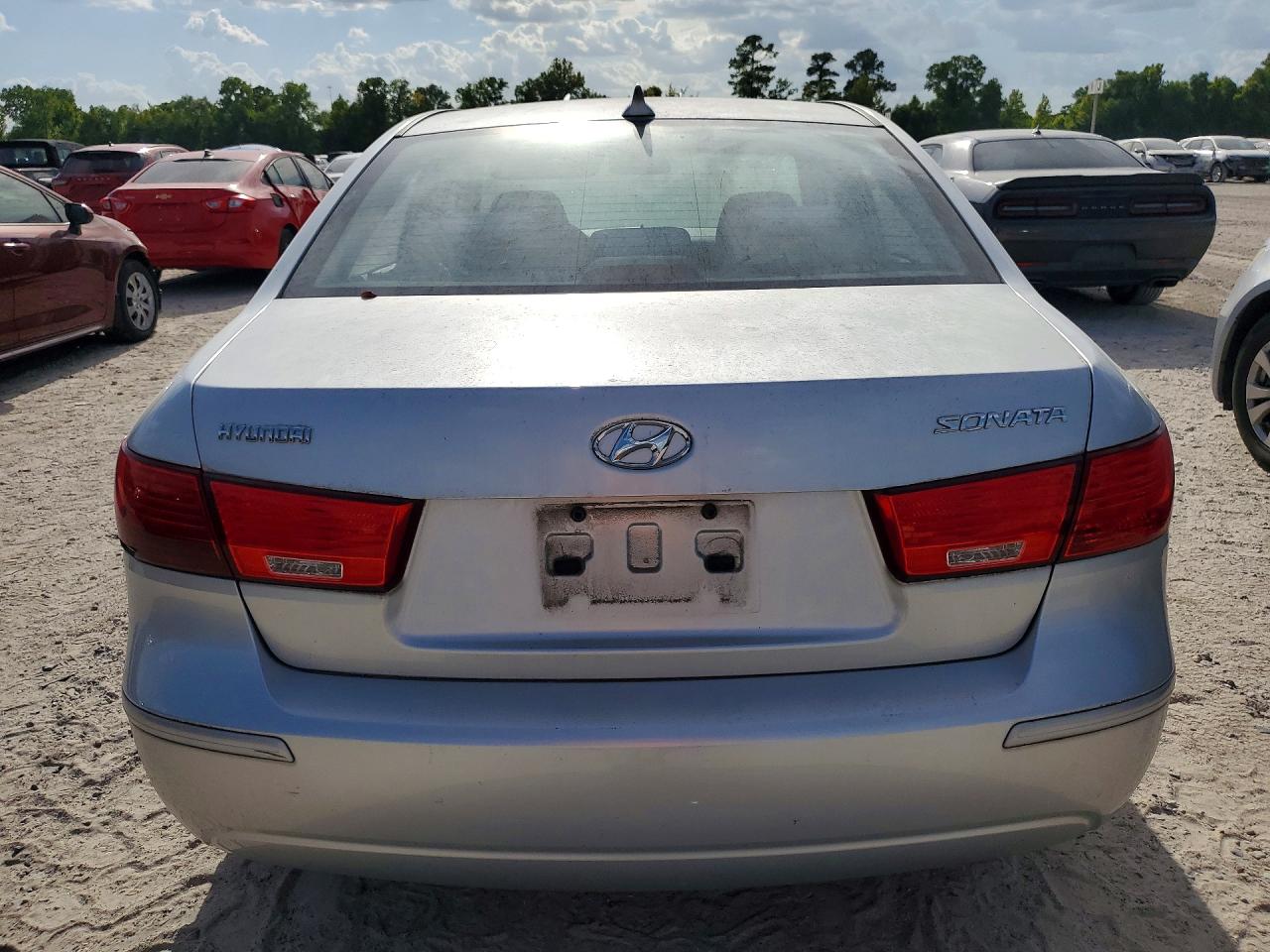 2009 Hyundai Sonata Gls Silver vin: 5NPET46C79H527488