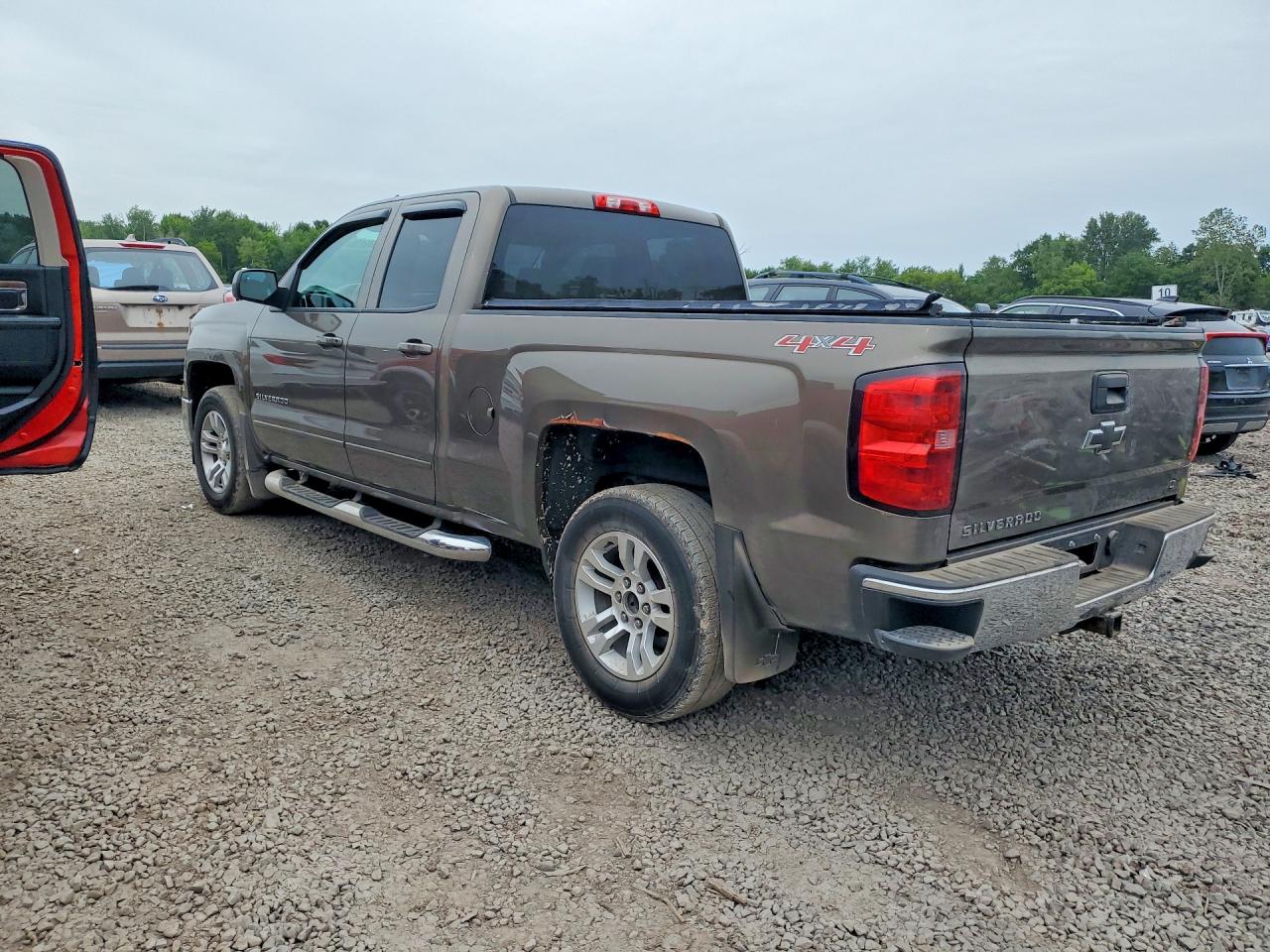 2015 Chevrolet Silverado K1500 Lt Brown vin: 1GCVKREC0FZ323430