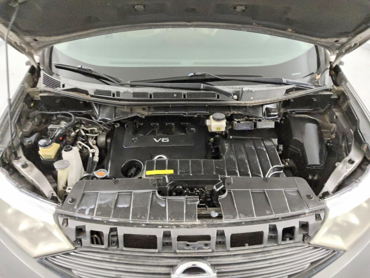 2013 Nissan Quest S/sv/sl/le Gray vin: JN8AE2KP8D9071416