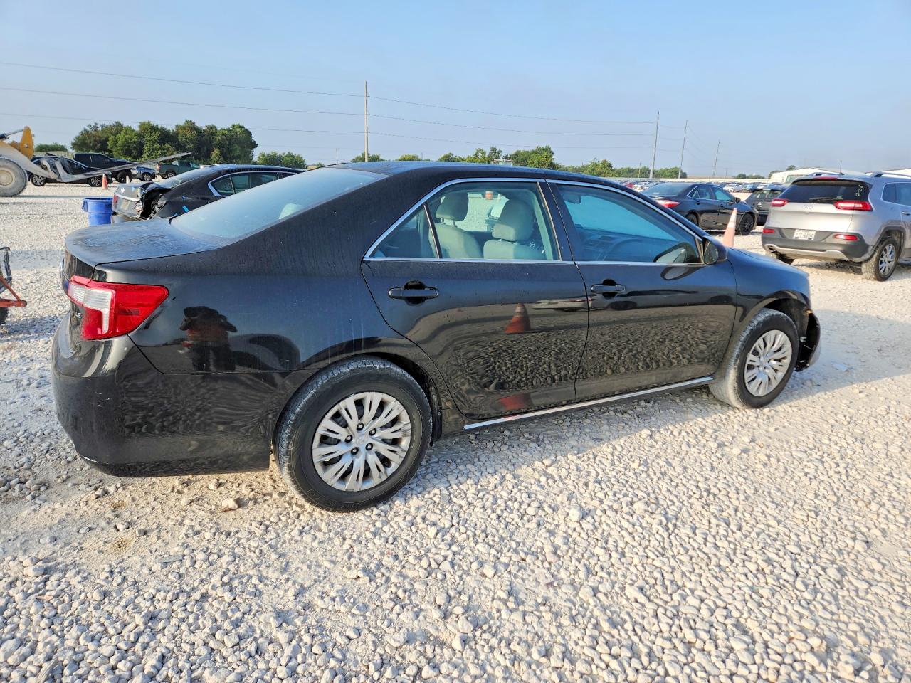 2012 Toyota Camry Le Черный vin: 4T1BF1FK0CU083038
