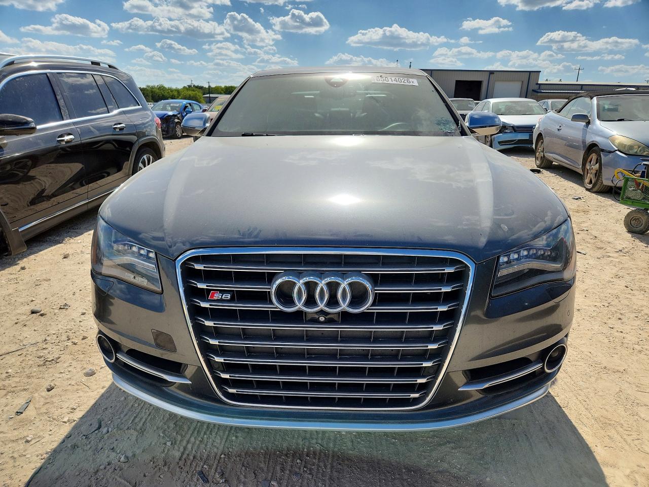 2014 Audi S8 Quattro Gray vin: WAUD2AFD2EN005686