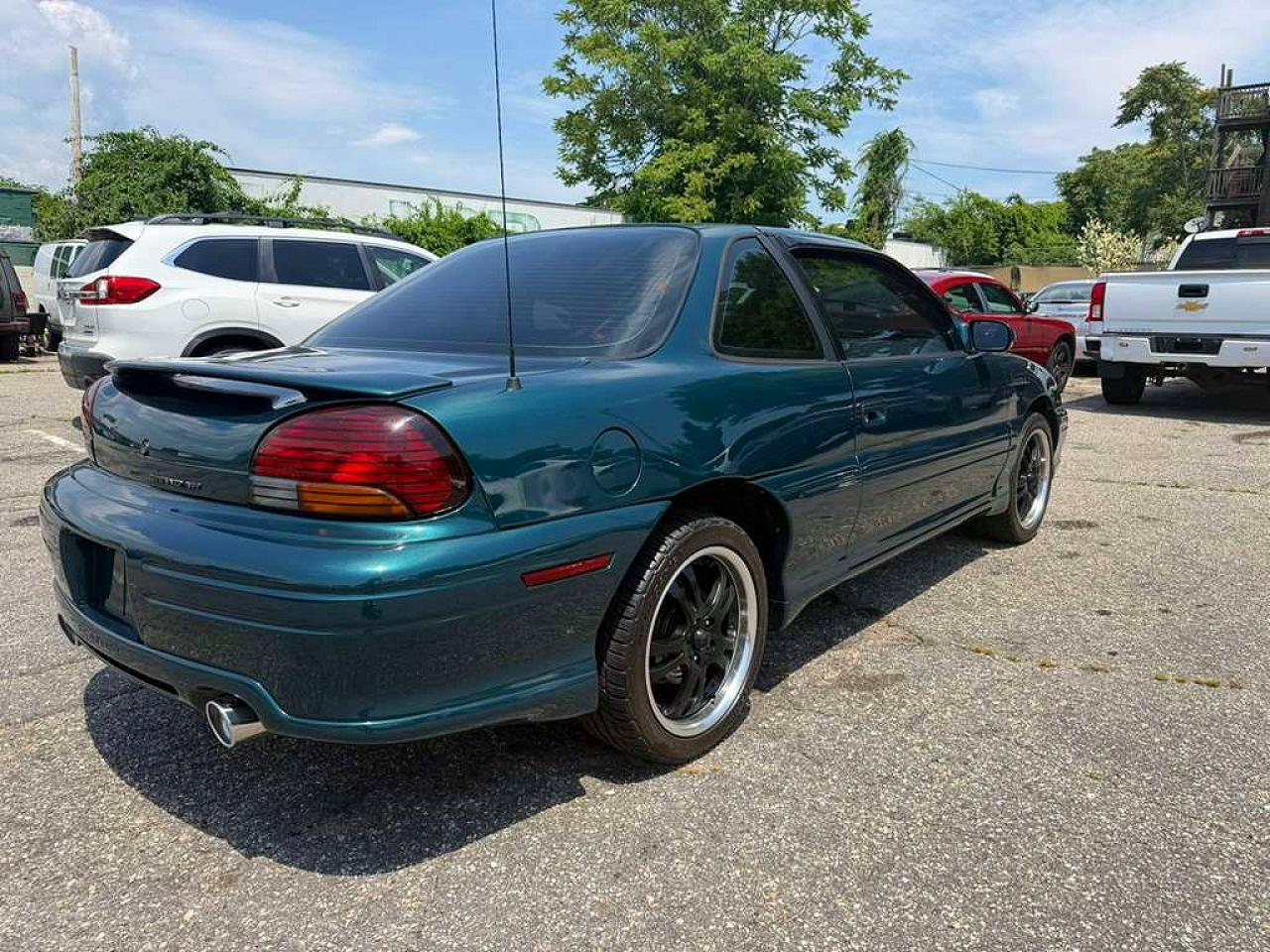 1996 Pontiac Grand Am Gt Green vin: 1G2NW12M1TC832982