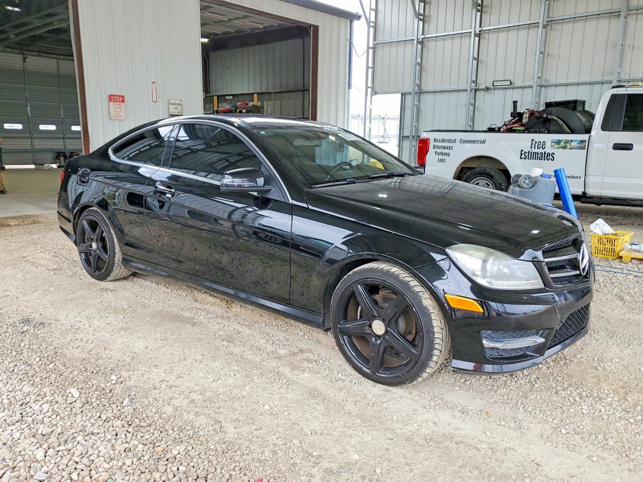 2015 Mercedes-benz C 250 Black vin: WDDGJ4HB0FG369391