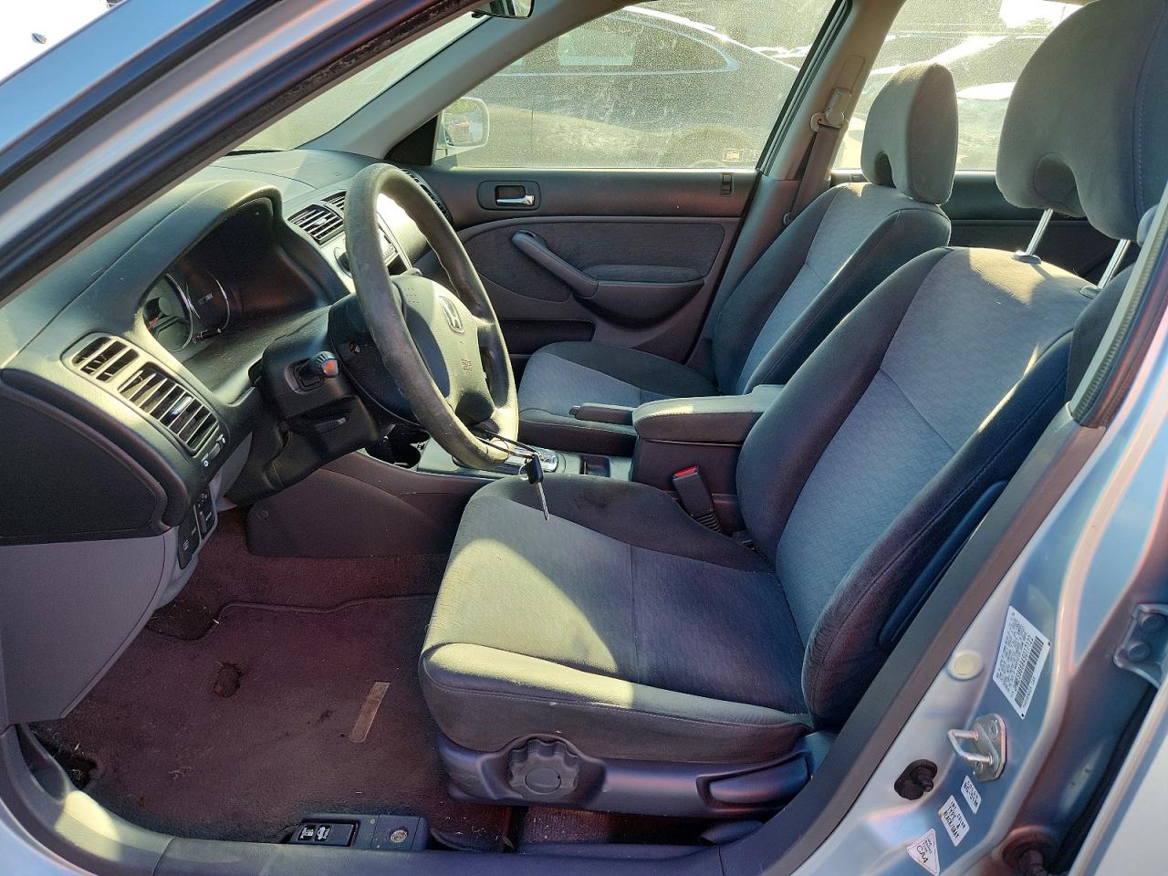 2004 Honda Civic Hybrid Blue vin: JHMES96684S017122