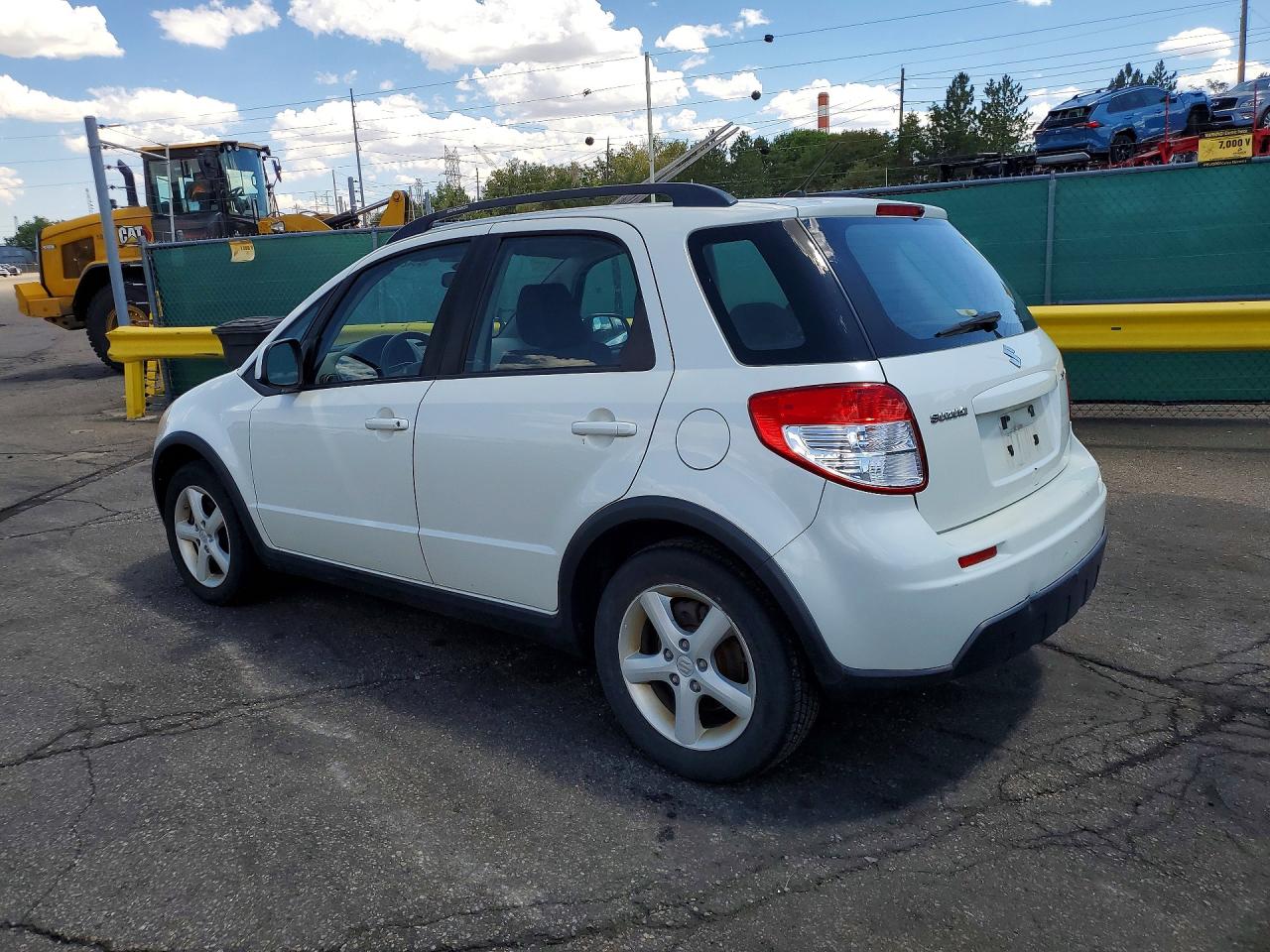 2009 Suzuki Sx4 Technology White vin: JS2YA413096201610