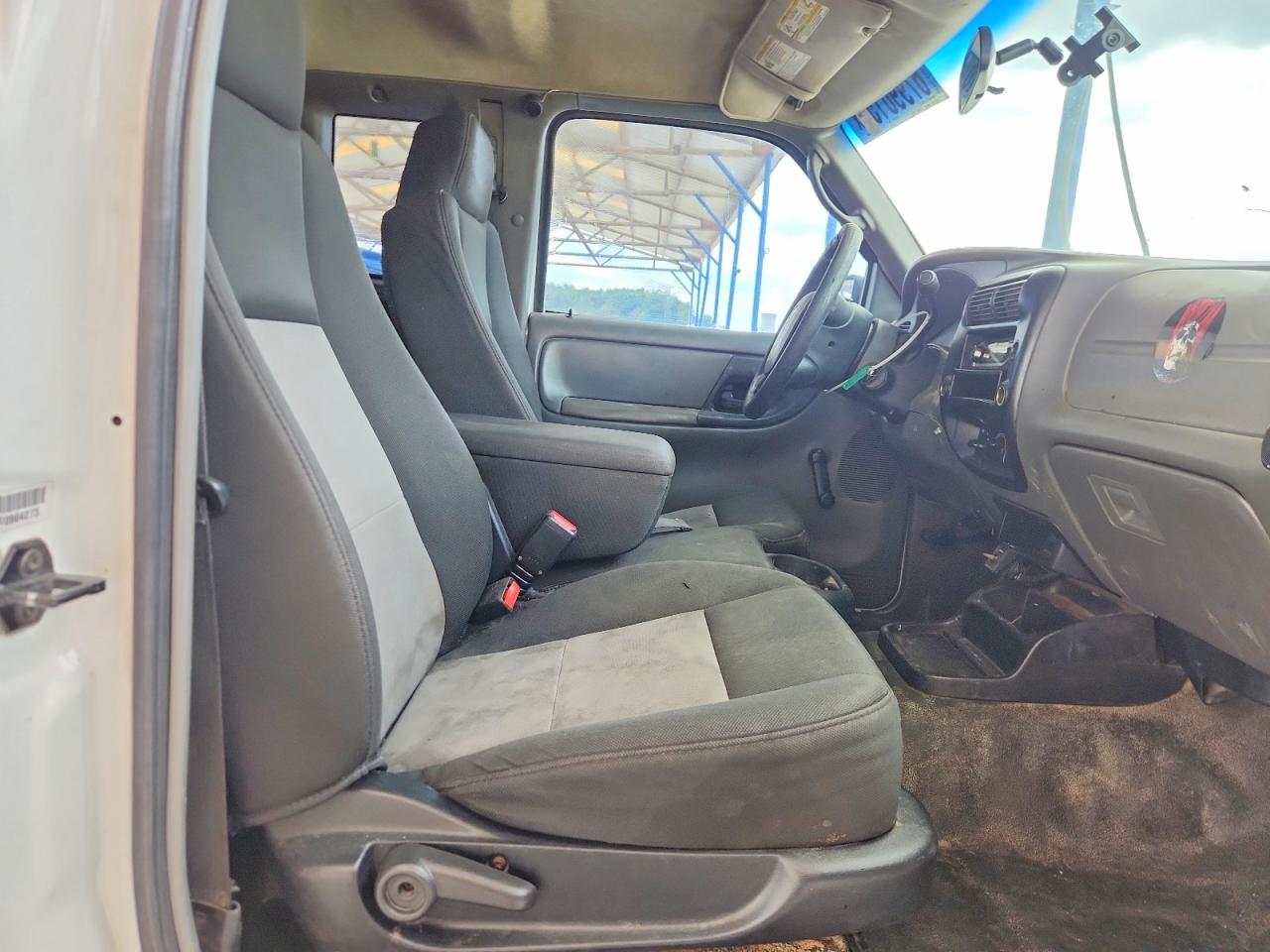 2009 Ford Ranger Super Cab White vin: 1FTYR14DX9PA64899