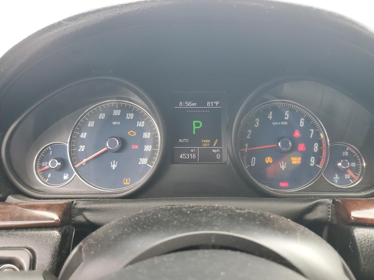 2008 Maserati Granturismo Black vin: ZAMGJ45A480040965