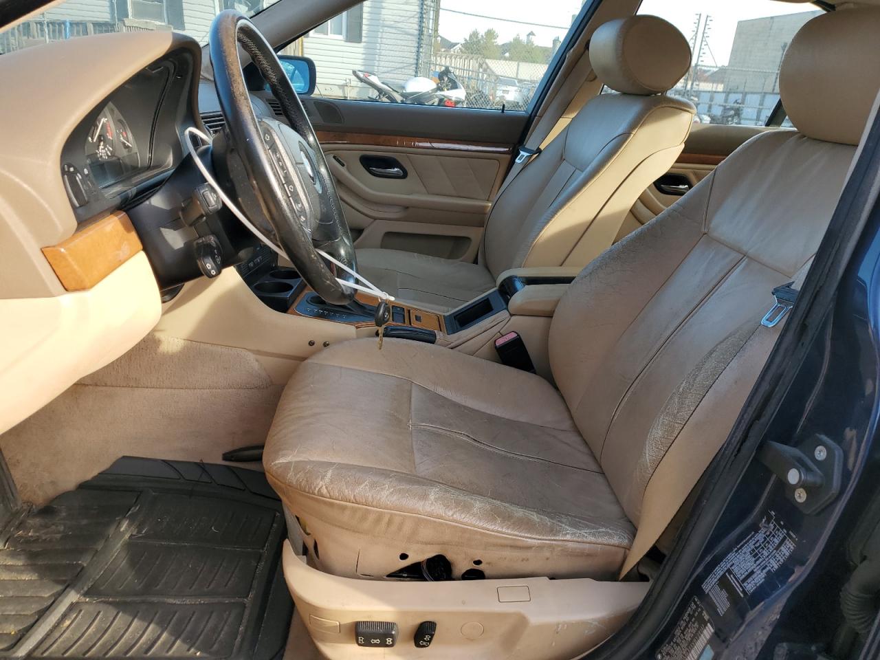 1999 Bmw 528 I Automatic Blue vin: WBADM6333XBY29137
