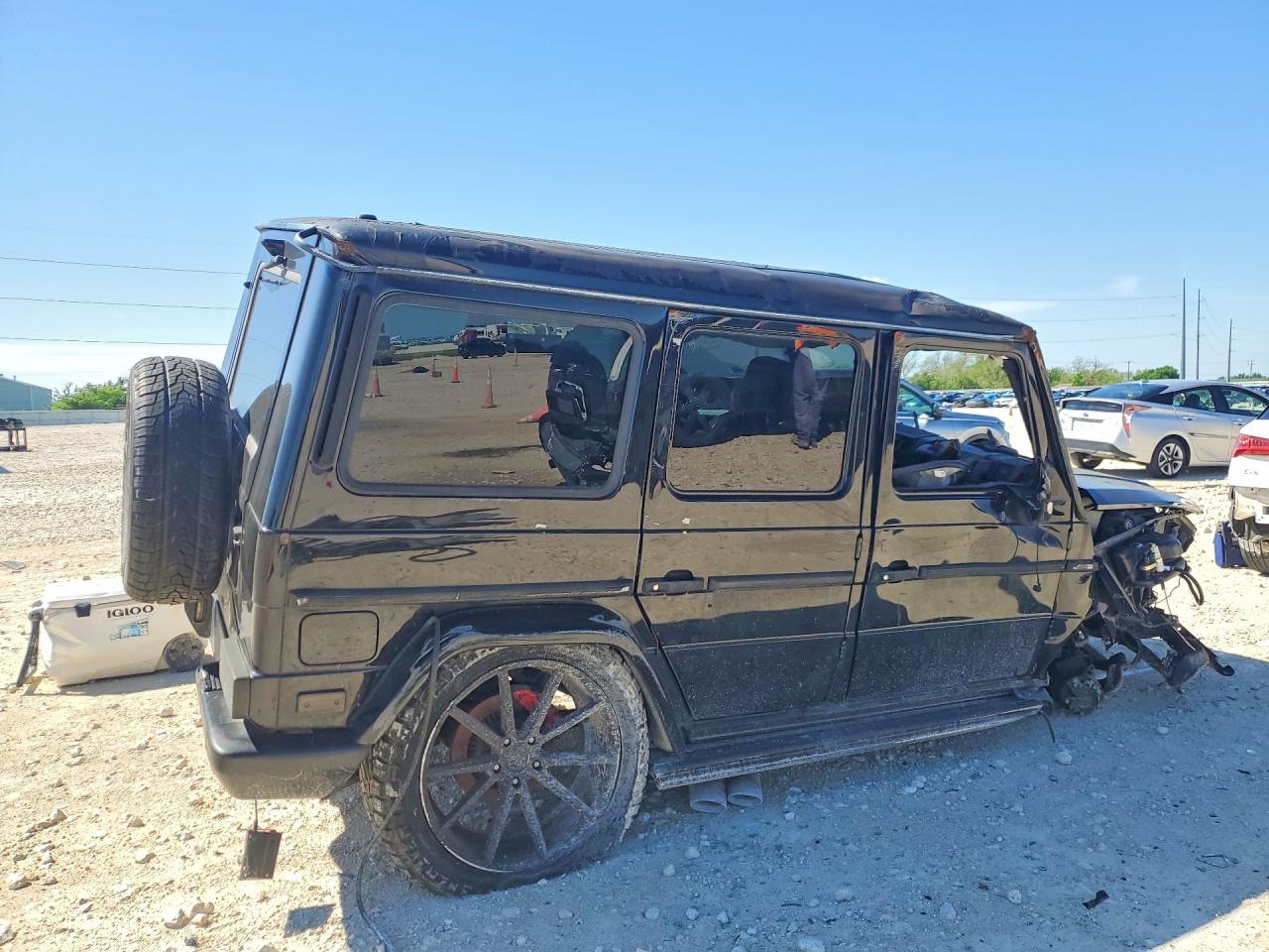 2011 Mercedes-benz G 55 Amg Черный vin: WDCYC7BF1BX186754