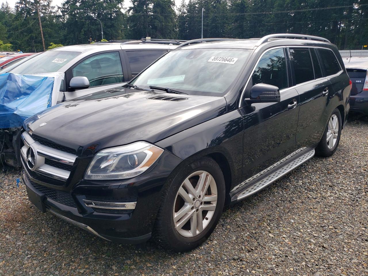 2014 Mercedes-benz Gl 450 4matic Black vin: 4JGDF7CE3EA423295