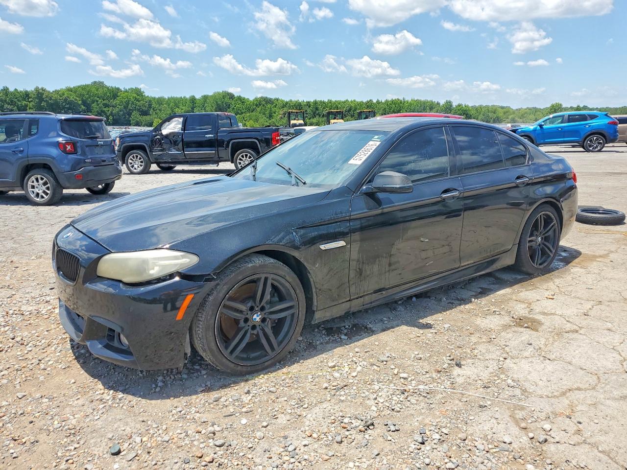 2014 Bmw 550 I Black vin: WBAKN9C53ED681385