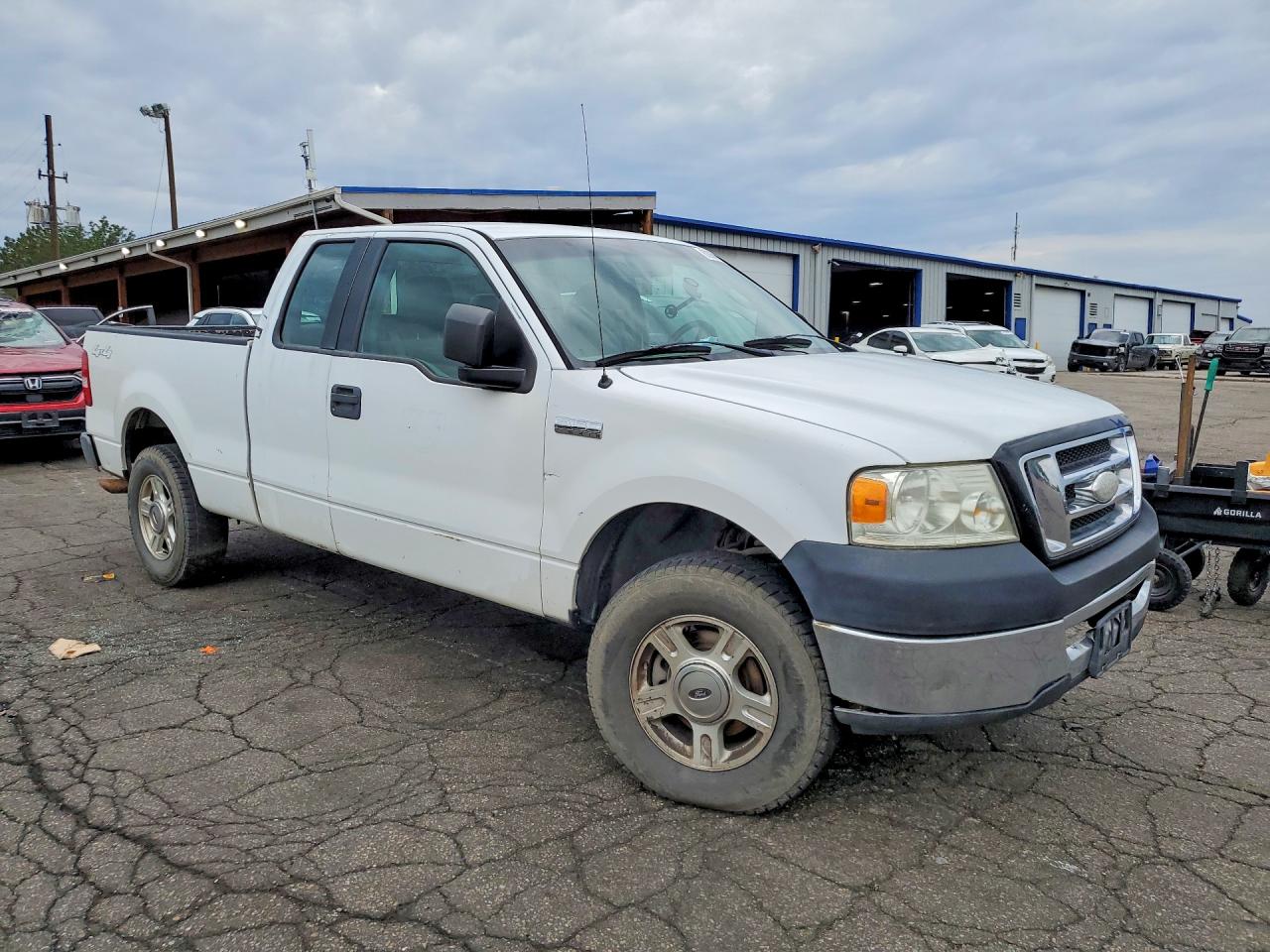 2006 Ford F150 White vin: 1FTPX14V26KD69669