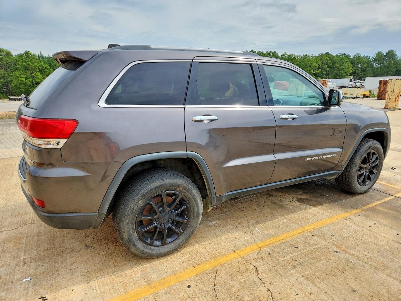 2014 Jeep Grand Cherokee Limited Gray vin: 1C4RJFBG9EC324801
