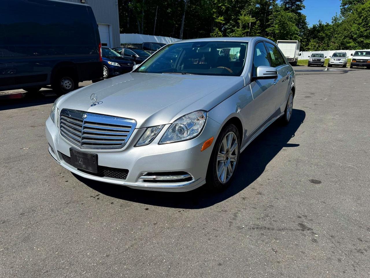 2013 Mercedes-benz E 350 4matic Silver vin: WDDHF8JB5DA766828