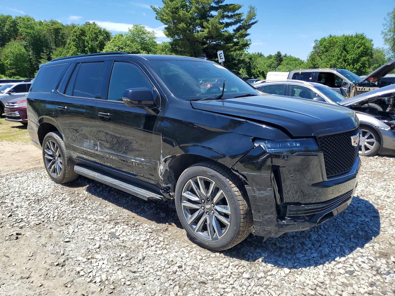 2023 Cadillac Escalade Sport Black vin: 1GYS4EKL6PR447577