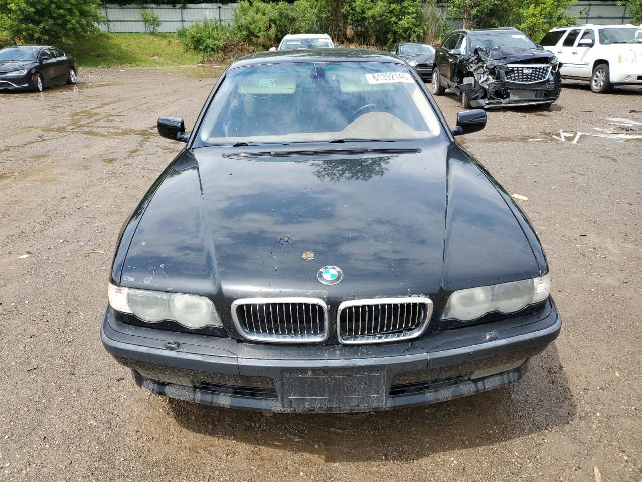 2001 Bmw 740 Il Black vin: WBAGH83401DP18434