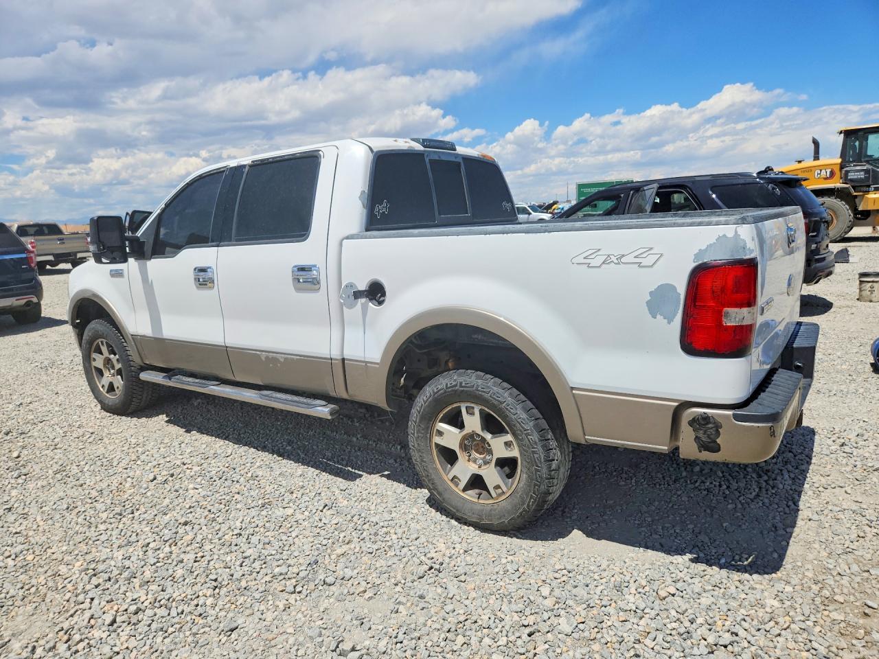 2004 Ford F150 Supercrew White vin: 1FTPW145X4KD20753