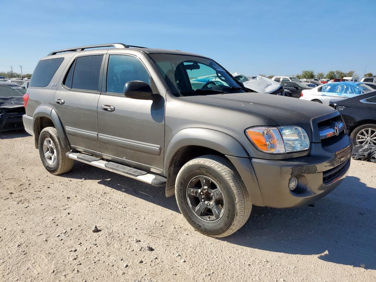2006 Toyota Sequoia Sr5 Tan vin: 5TDZT34A36S270445