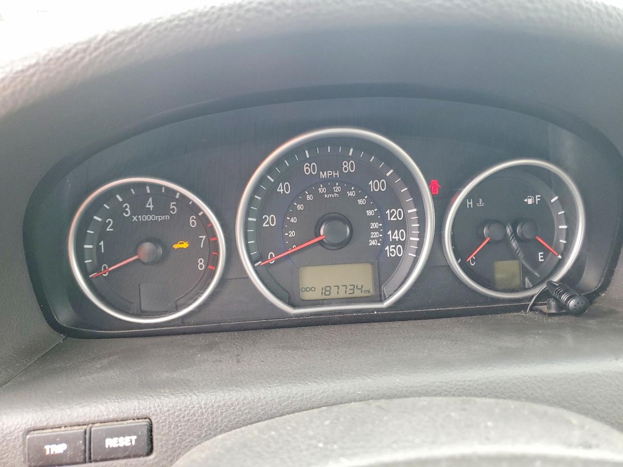 2008 Hyundai Veracruz Gls Gray vin: KM8NU73C68U071602