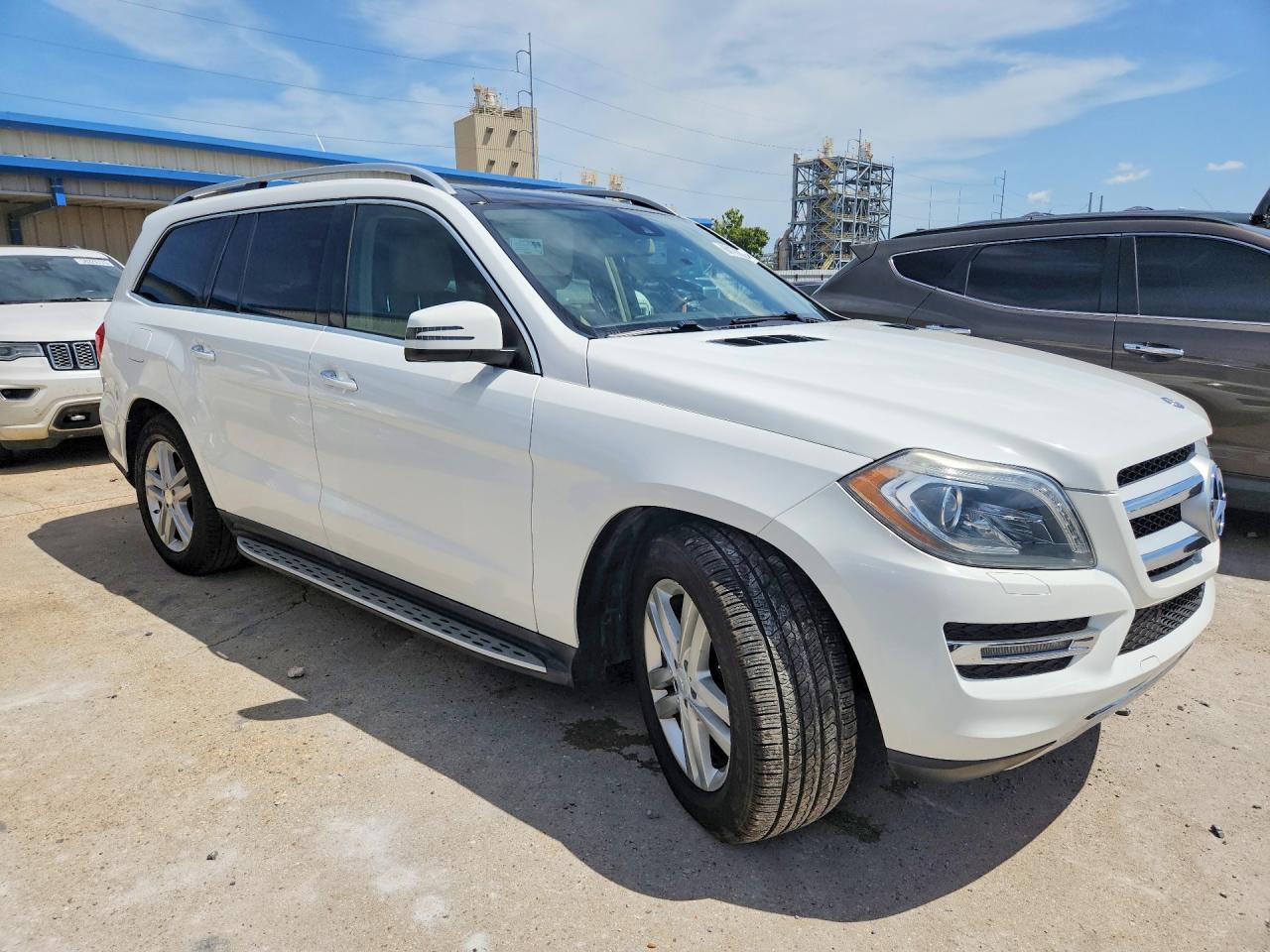 2014 Mercedes-benz Gl 350 Bluetec White vin: 4JGDF2EE1EA336978