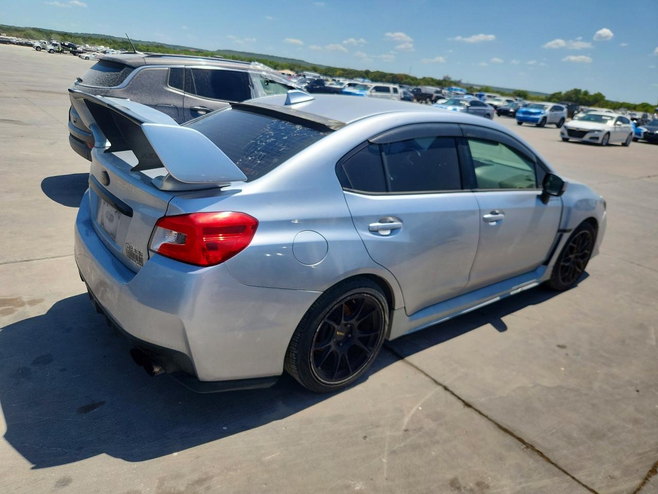 2015 Subaru Wrx Silver vin: JF1VA1A66F9825627
