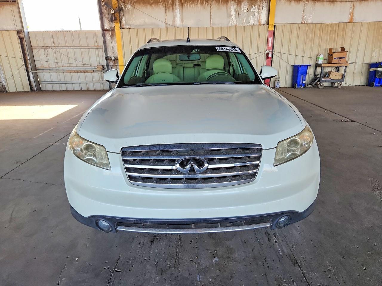 2007 Infiniti Fx35 Base Белый vin: JNRAS08W17X209062