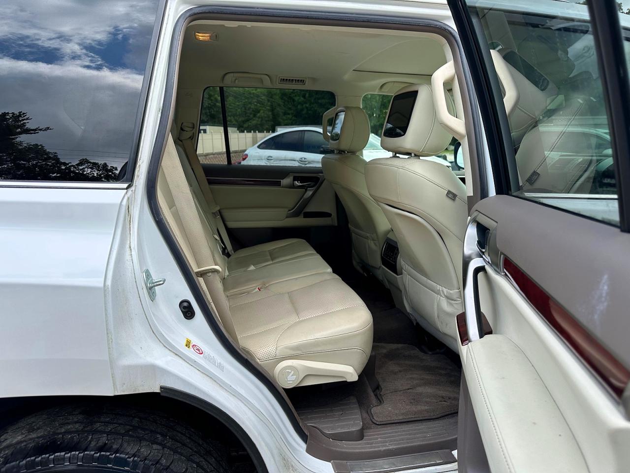 2013 Lexus Gx 460 White vin: JTJBM7FX8D5055487