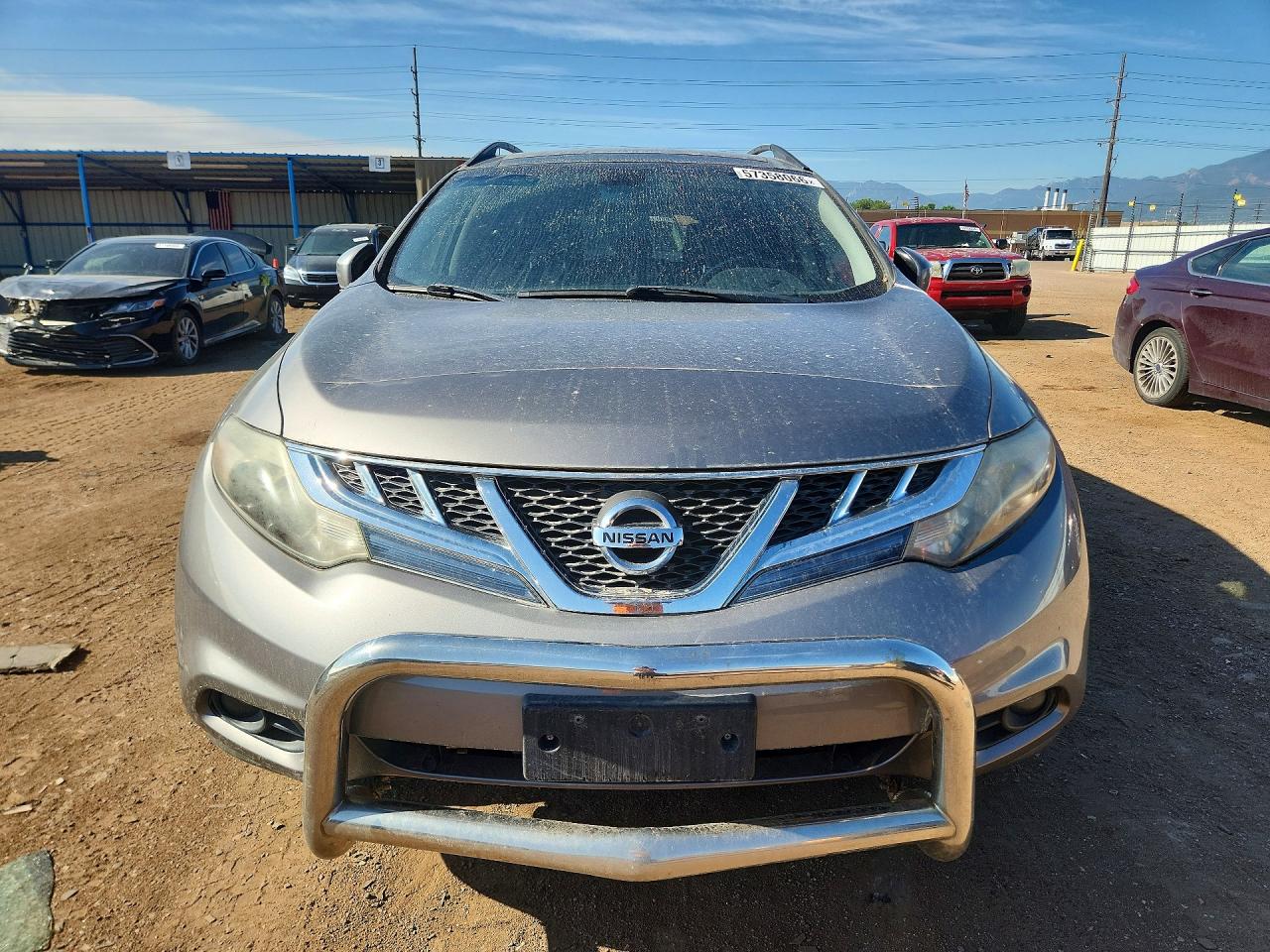 2012 Nissan Murano S Серебряный vin: JN8AZ1MW3CW239515
