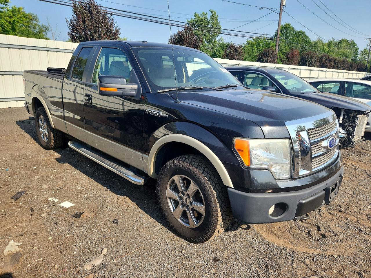 2010 Ford F150 Super Cab Black vin: 1FTFX1EVXAFC26786