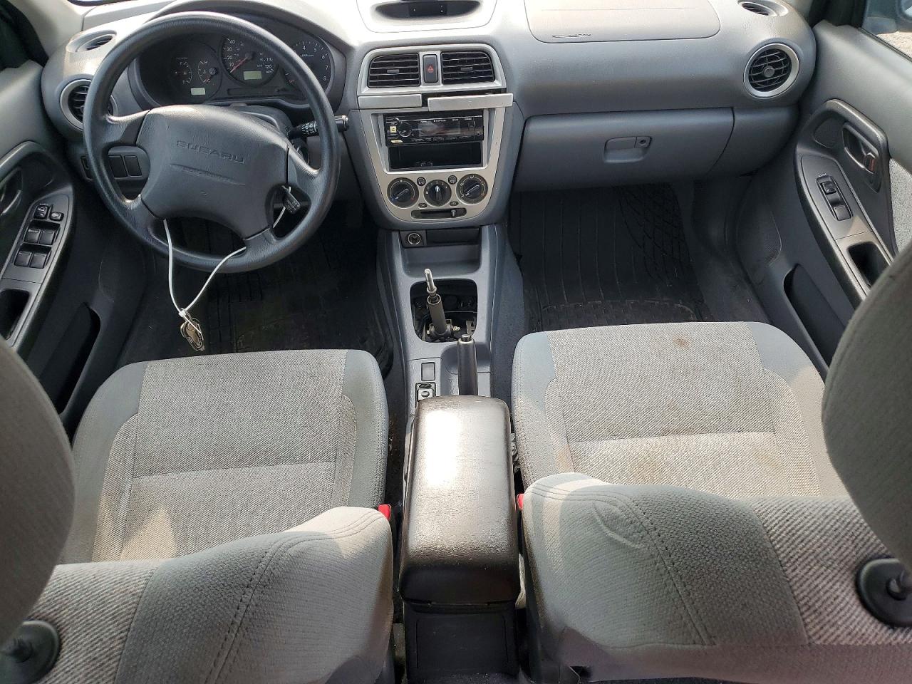 2004 Subaru Impreza Outback Sport Silver vin: JF1GG68584G820049