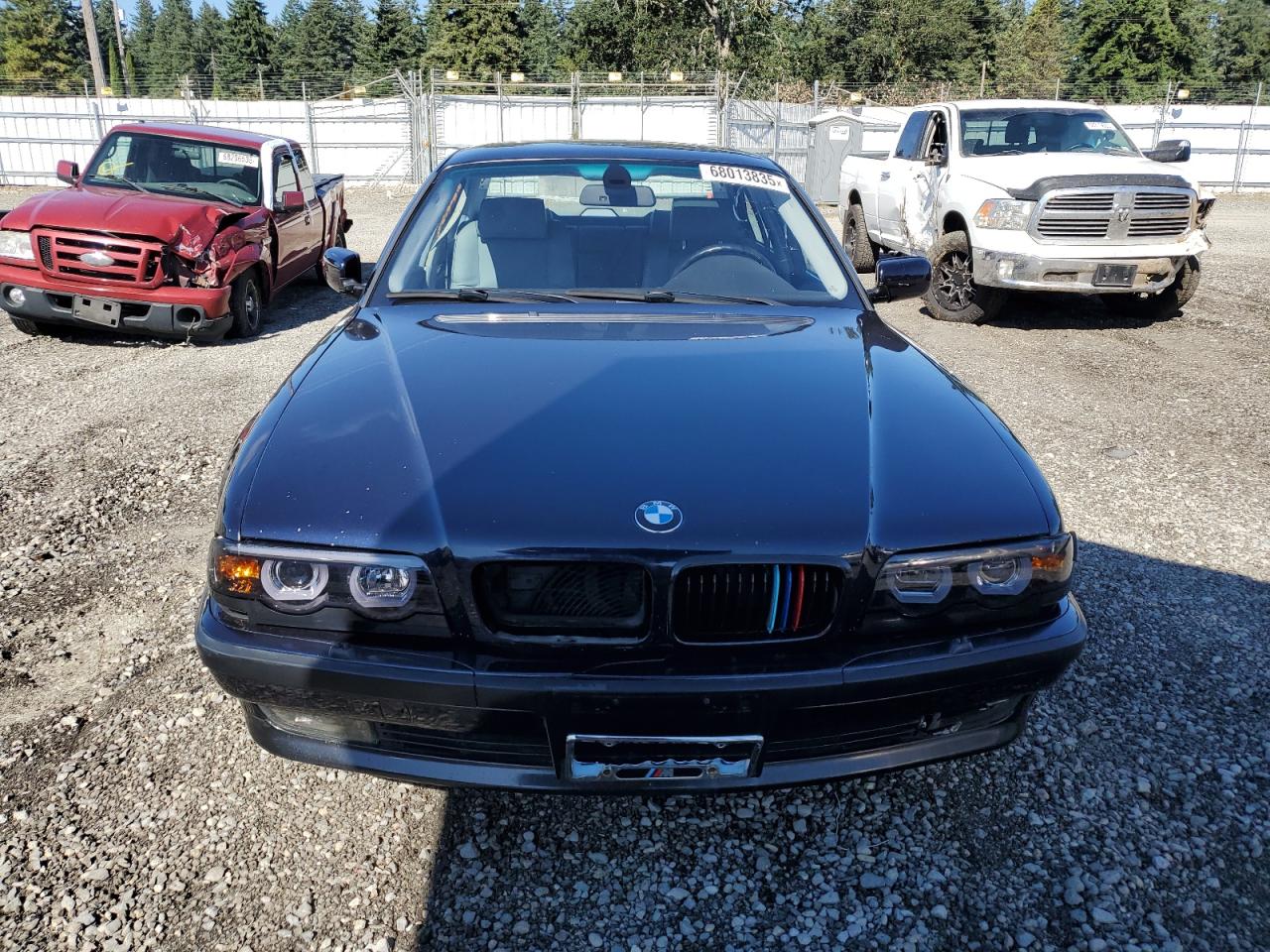 2000 Bmw 740 I Automatic Blue vin: WBAGG8343YDN77047