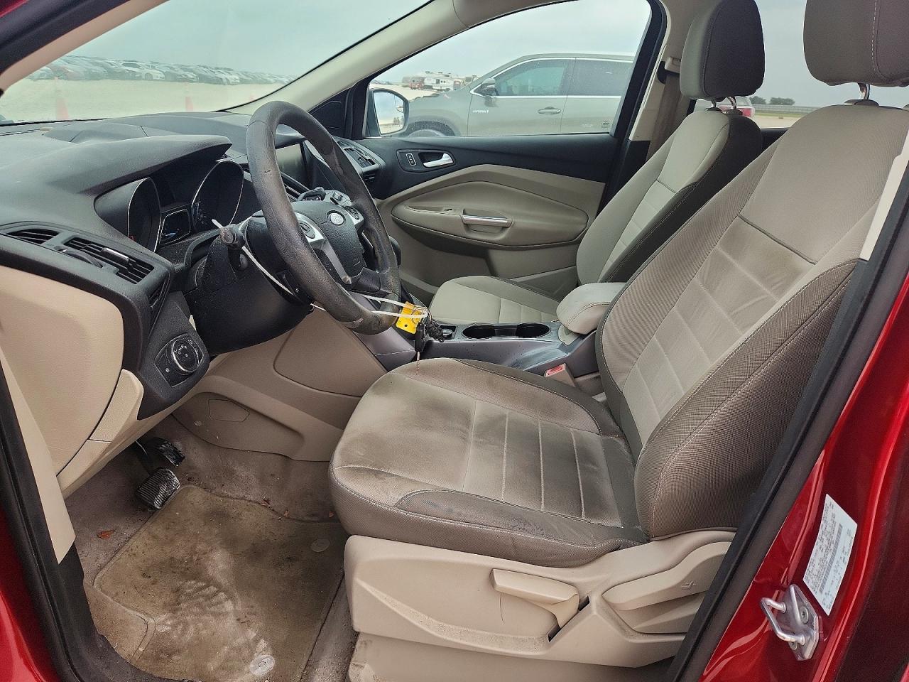 2013 Ford Escape Se Red vin: 1FMCU0GX2DUB63246