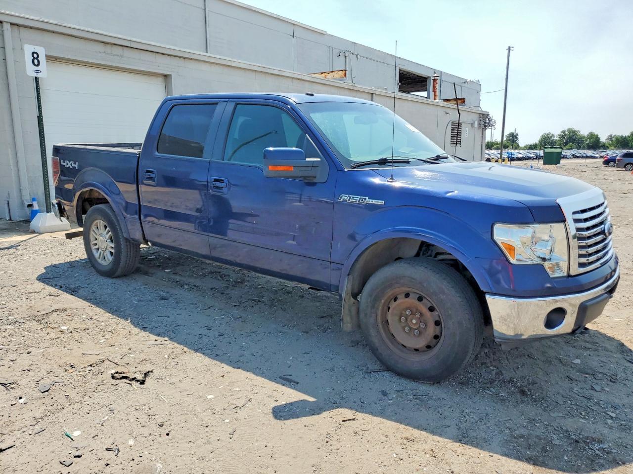 2010 Ford F150 Supercrew Blue vin: 1FTFW1EVXAFA66783