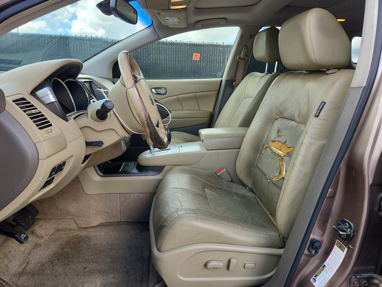 2012 Nissan Murano S Brown vin: JN8AZ1MW9CW232830