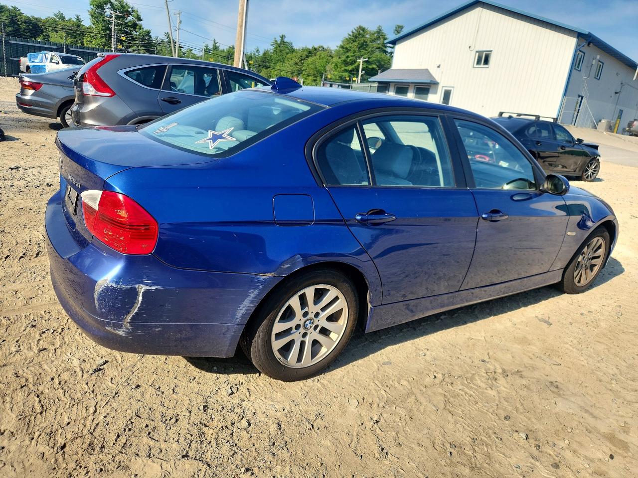 2007 Bmw 328 Xi Sulev Blue vin: WBAVC73517KP32890