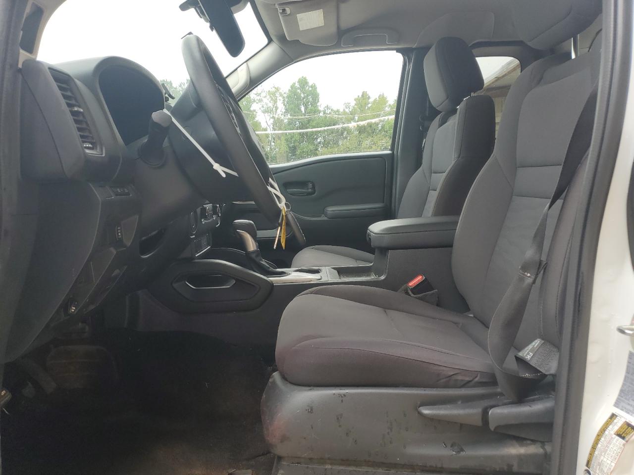 2024 Nissan Frontier S White vin: 1N6ED1CL5RN651904