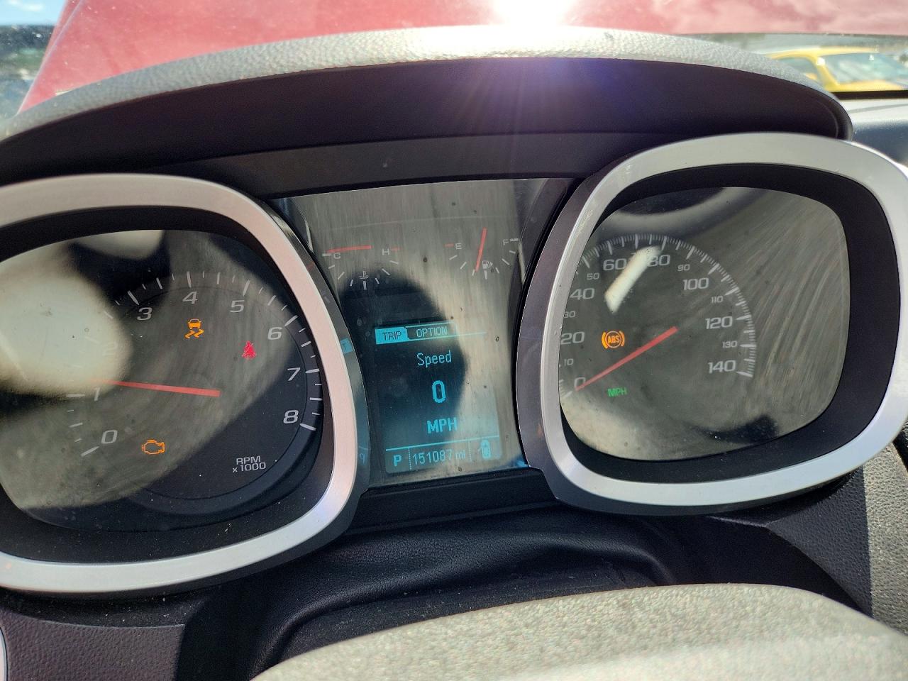 2014 Chevrolet Equinox Lt Red vin: 2GNFLFEK5E6361714