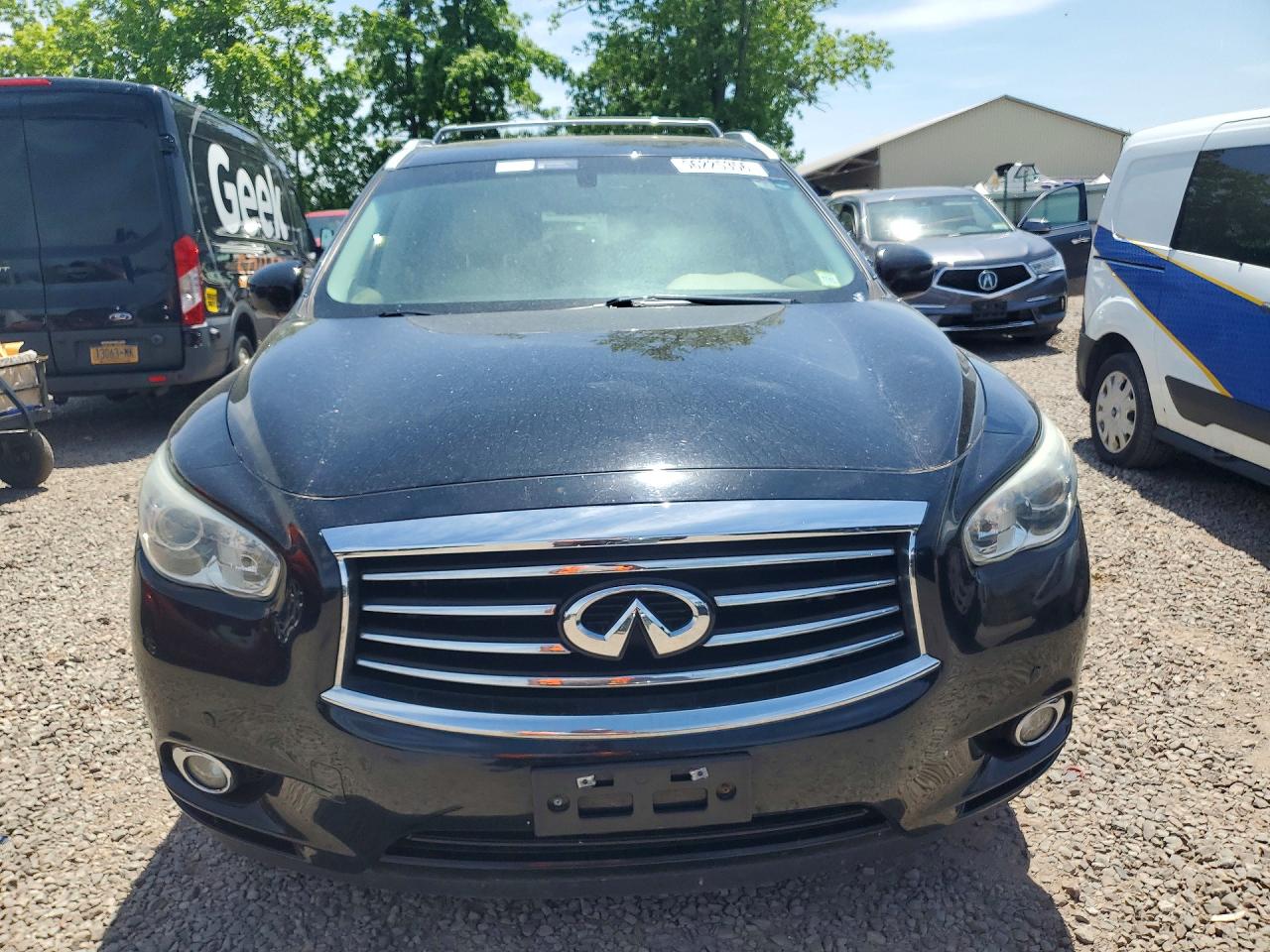 2015 Infiniti Qx60 Base Black vin: 5N1AL0MM4FC507561